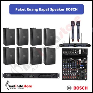 Paket Sound System Ruang Rapat Speaker Bosch | 8 Speaker